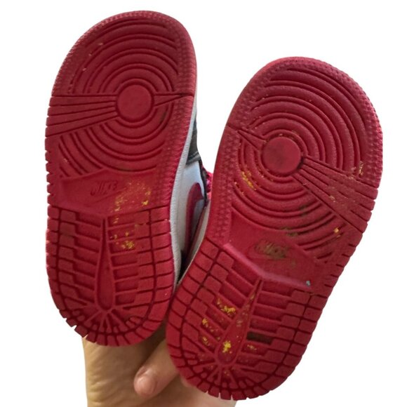 Nike Kids Air Jordan 1 Mid SE Sneakers Size 5 - Picture 7 of 8